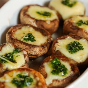 Champiñones Gratinados_1