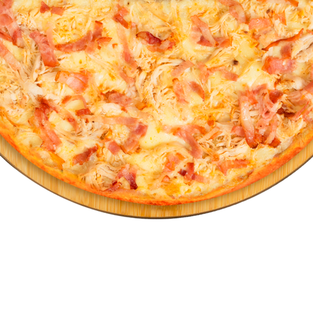 Pizza tradicional Pollo y Tocineta - Ziru's Pizza & Panzarotti