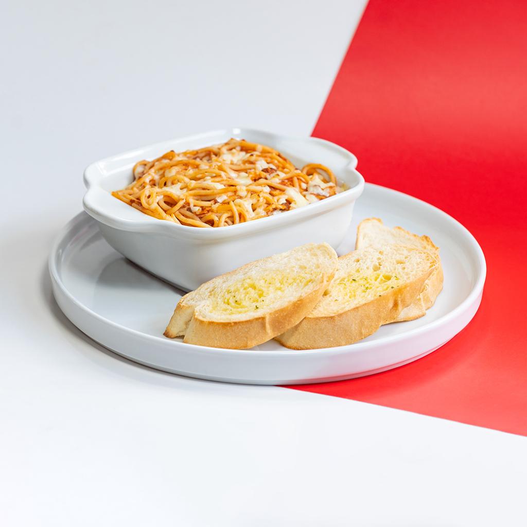 Spaguetis mixto (Bolognesa - pollo) - Ziru's Pizza & Panzarotti